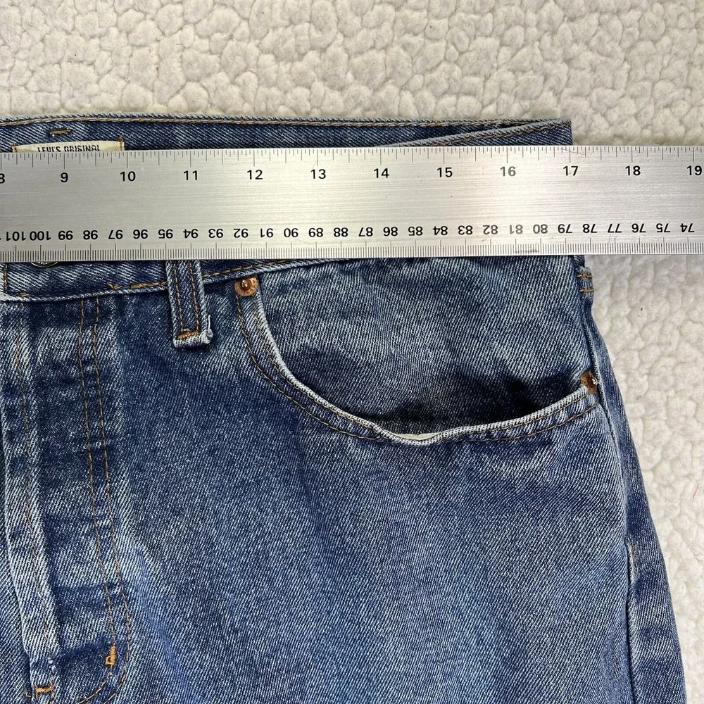 Levi's 501 Straight Jeans‎ Men's 36x30 (Actual 34x29) Streetwear Grunge Casual